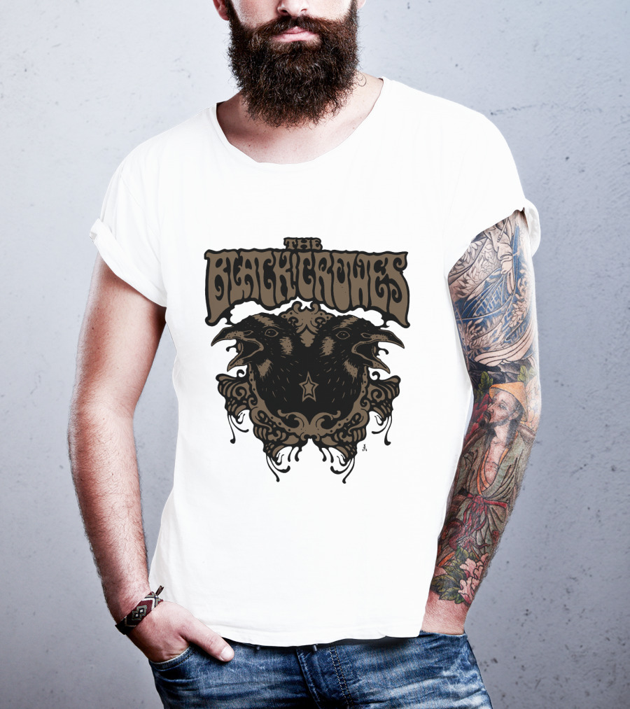 The Black Crowes Two Crows Ornate T-Shirt