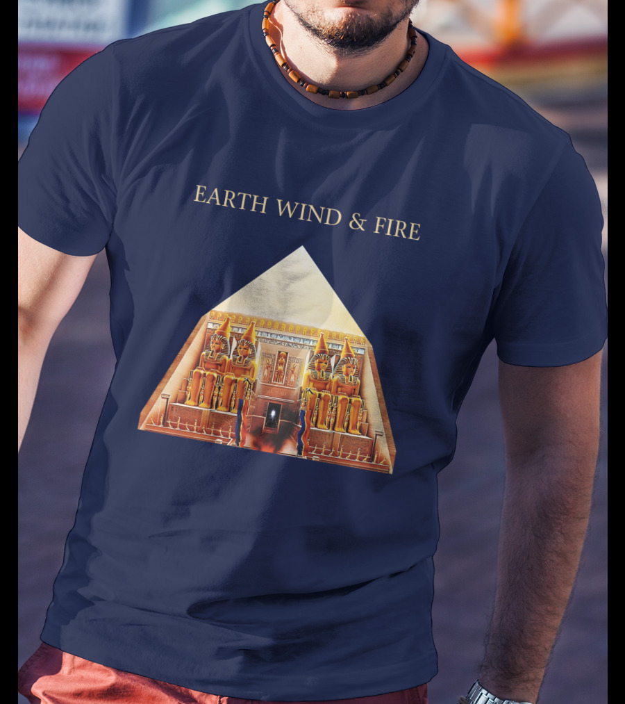 Earth Wind & Fire Pyramid Egyptian Theme T-Shirt