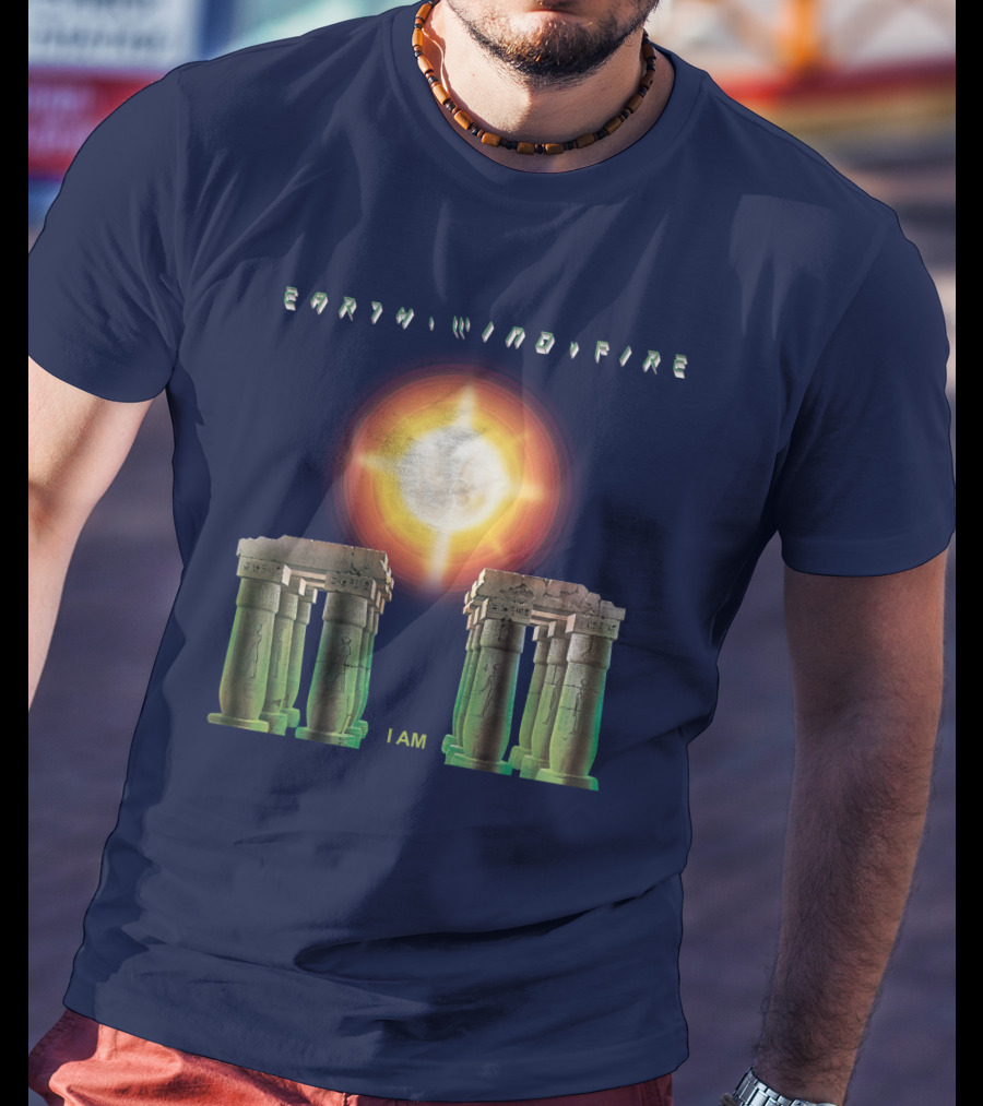Earth Wind Fire I Am Sun Stonehenge Concept T-Shirt