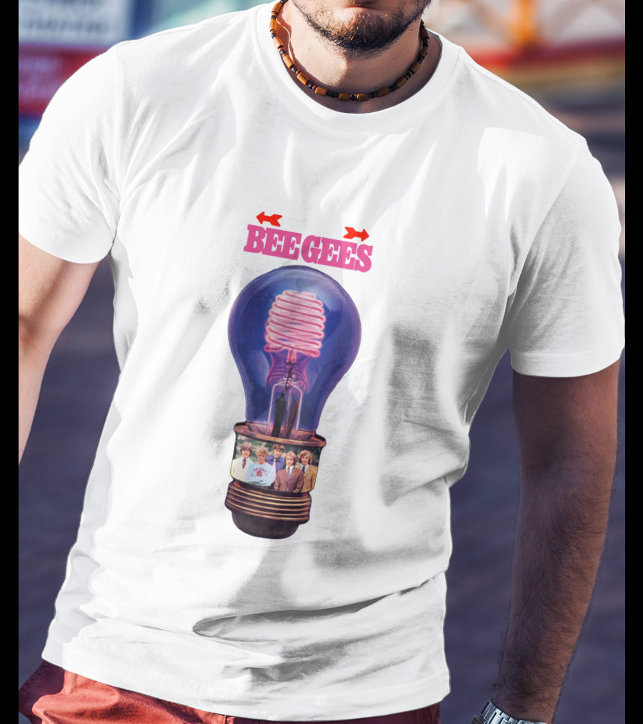 Bee Gees Electric Light Album Cover T-Shirt