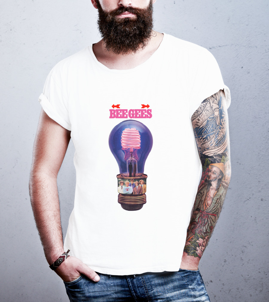 Bee Gees Electric Light Album Cover T-Shirt