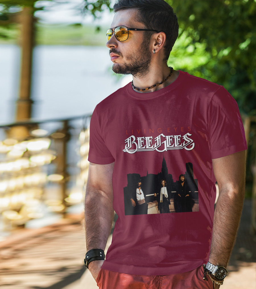 Living Eyes Bee Gees T-Shirt