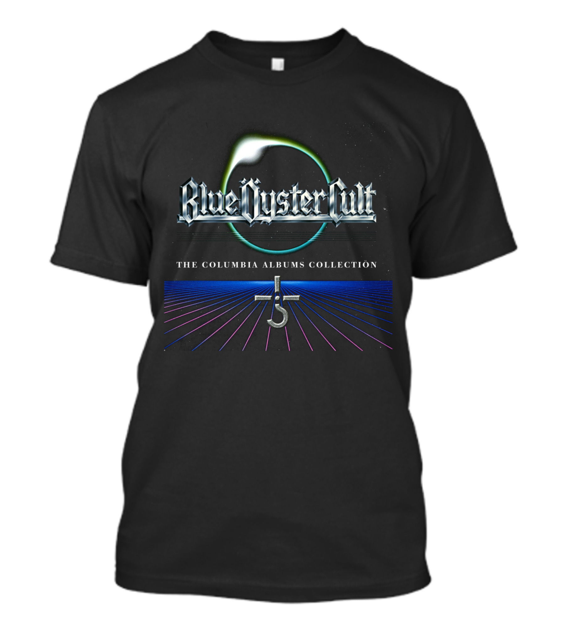 Blue Öyster Cult The Columbia Albums Collection 3D Logo And Symbol T-Shirt