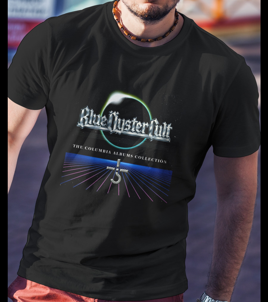 Blue Öyster Cult The Columbia Albums Collection 3D Logo And Symbol T-Shirt