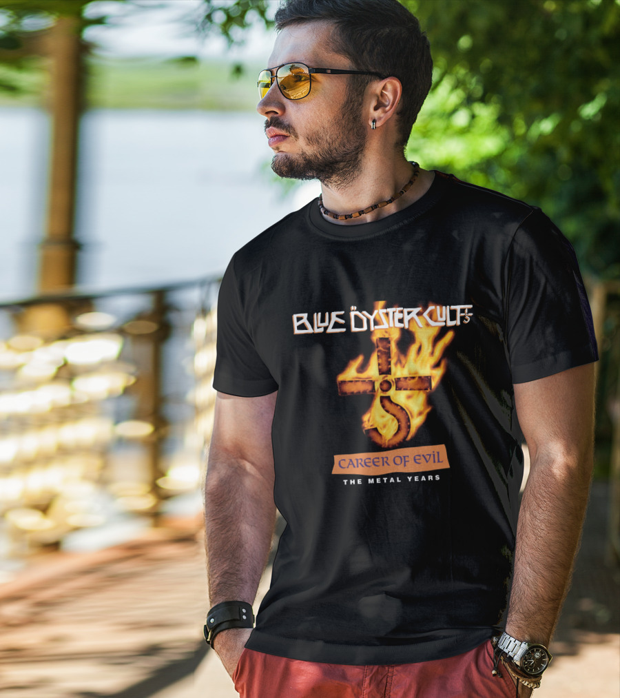 Blue Öyster Cult Career Of Evil The Metal Years T-Shirt