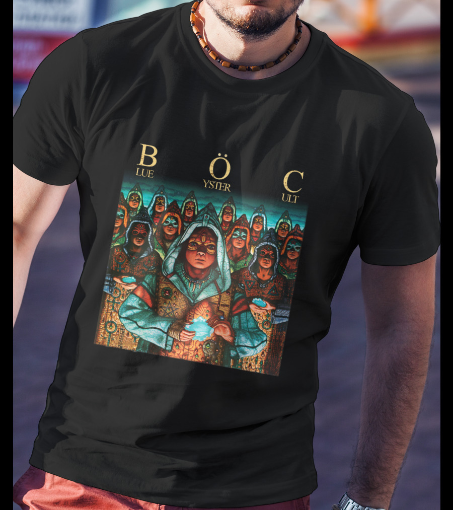 Blue Öyster Cult Group Artwork T-Shirt