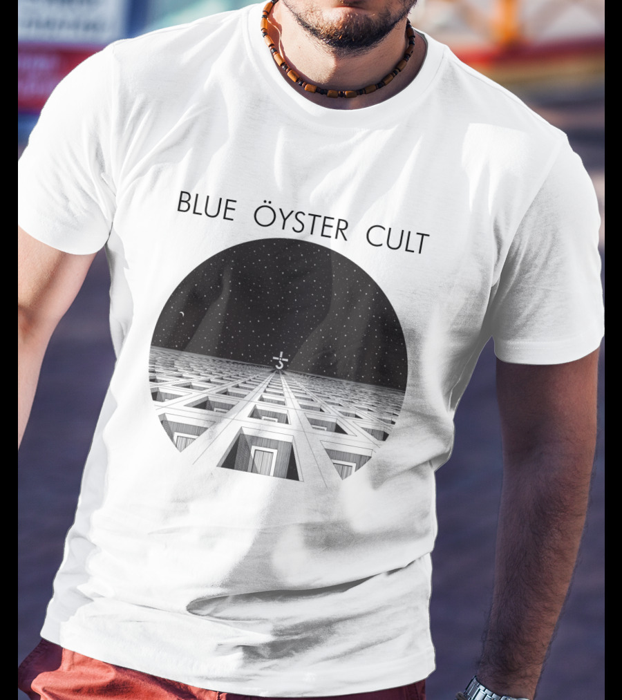 Blue Öyster Cult Imaginos Symbol Starry Night T-Shirt