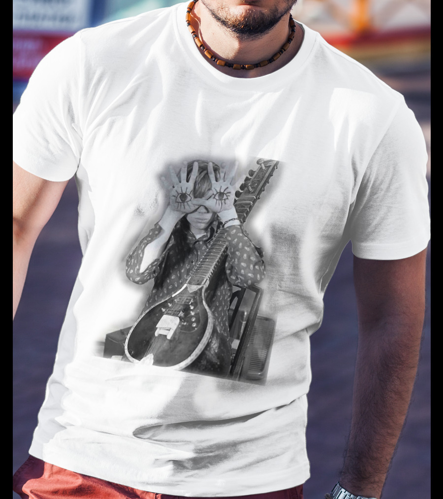 Psychedelic Eyes With Sitar Vibes T-Shirt