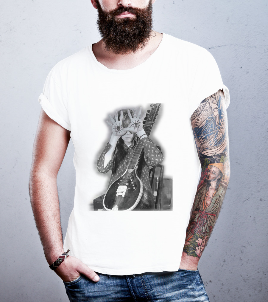 Psychedelic Eyes With Sitar Vibes T-Shirt