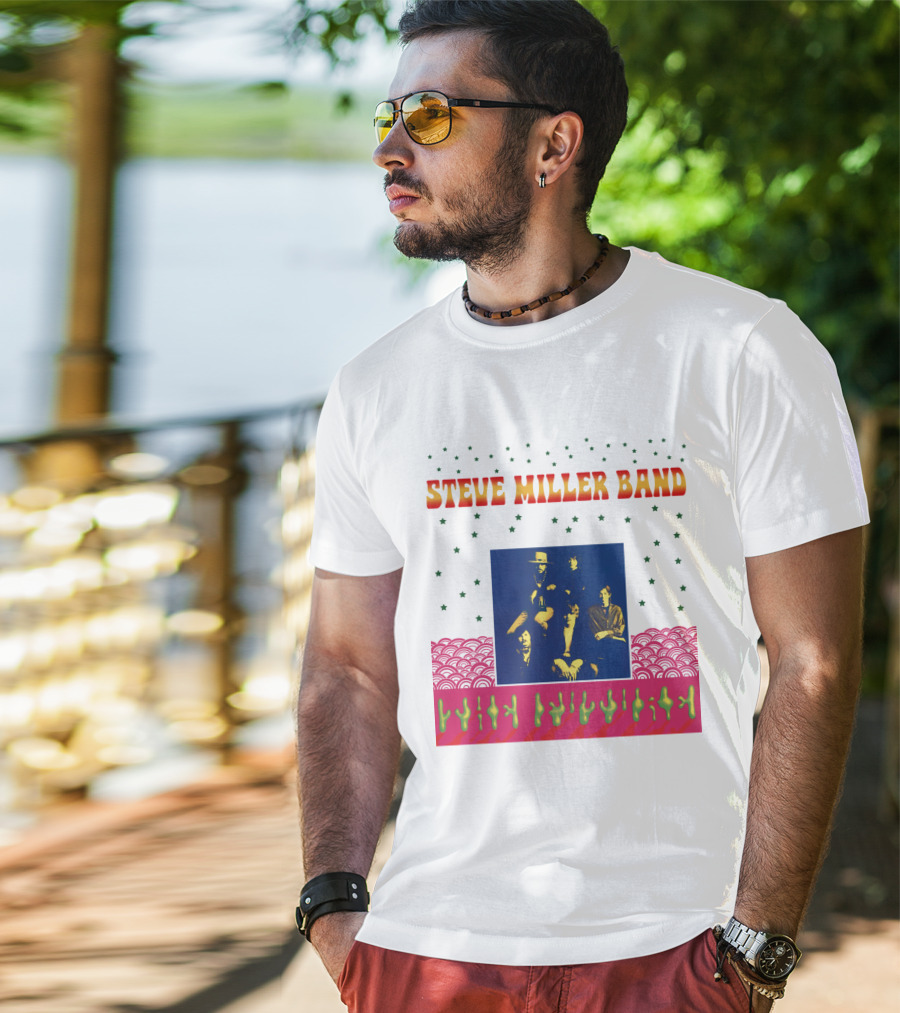 Steve Miller Band Cactus And Stars T-Shirt