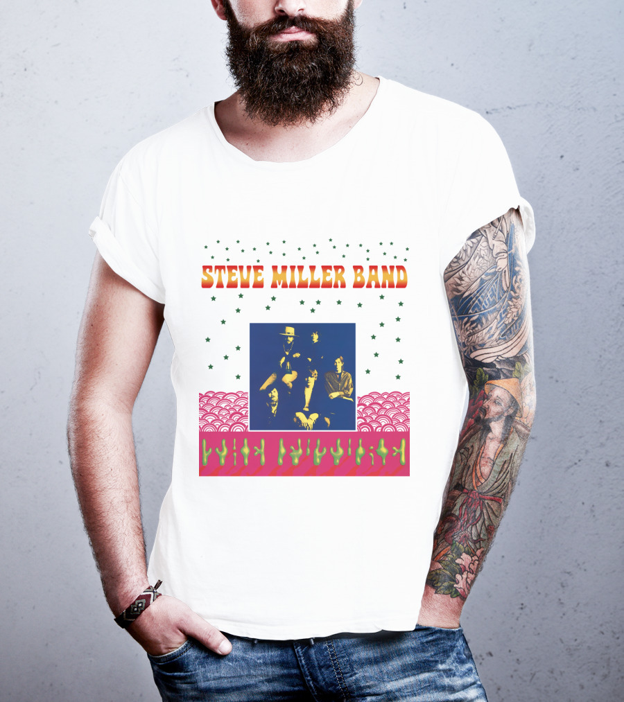 Steve Miller Band Cactus And Stars T-Shirt