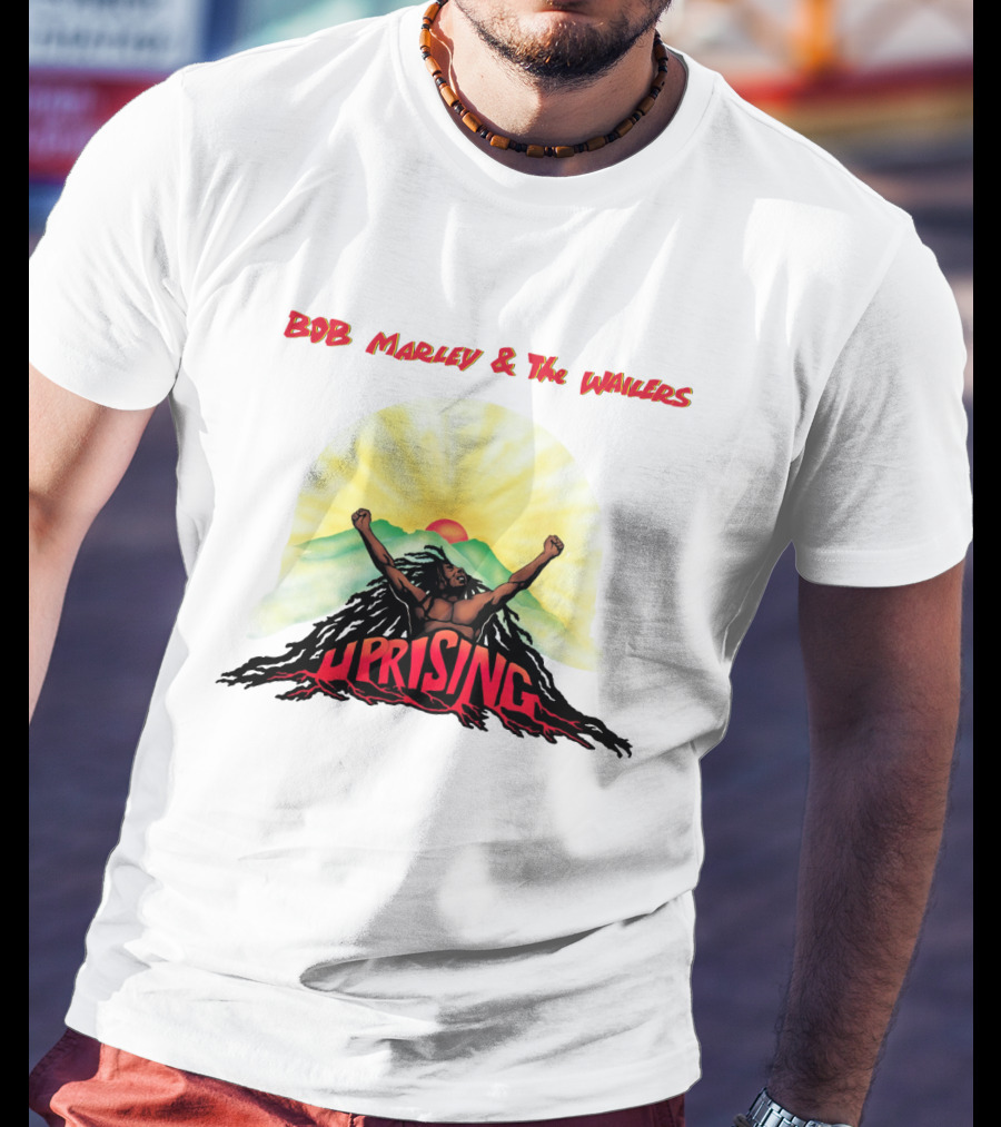 Bob Marley & The Wailers Uprising Sun Mountain Freedom T-Shirt
