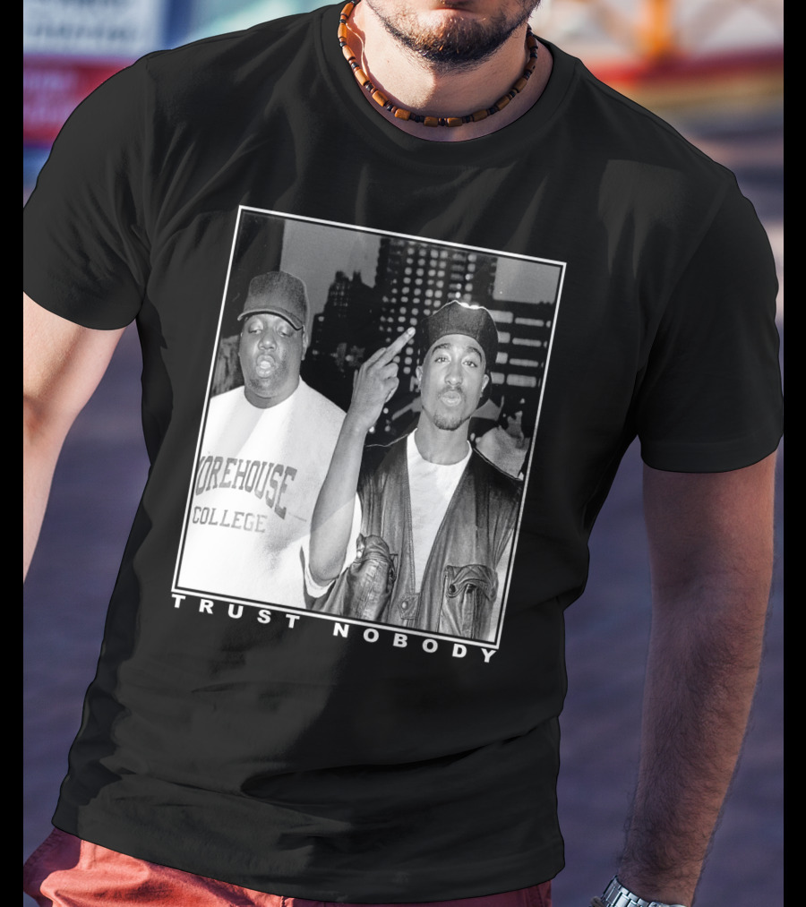 Trust Nobody Morehouse College Duo Retro T-Shirt