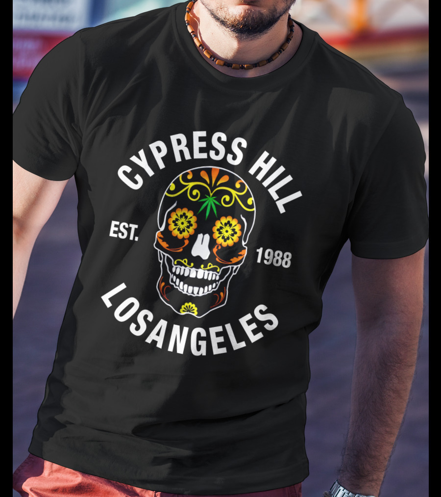 Cypress Hill Los Angeles Skull Est. 1988 T-Shirt