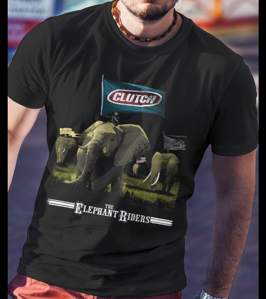 Clutch The Elephant Riders T-Shirt