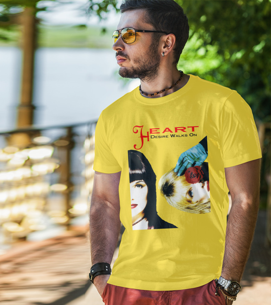 Heart Desire Walks On T-Shirt