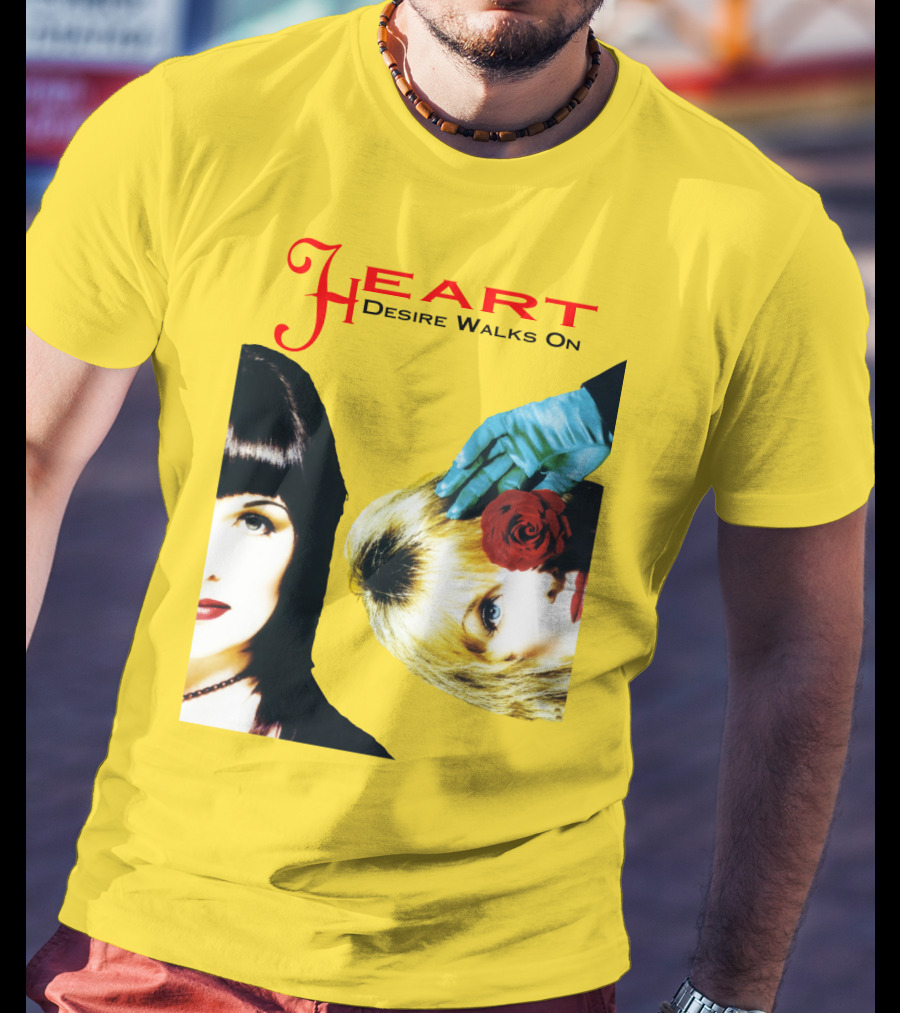 Heart Desire Walks On T-Shirt