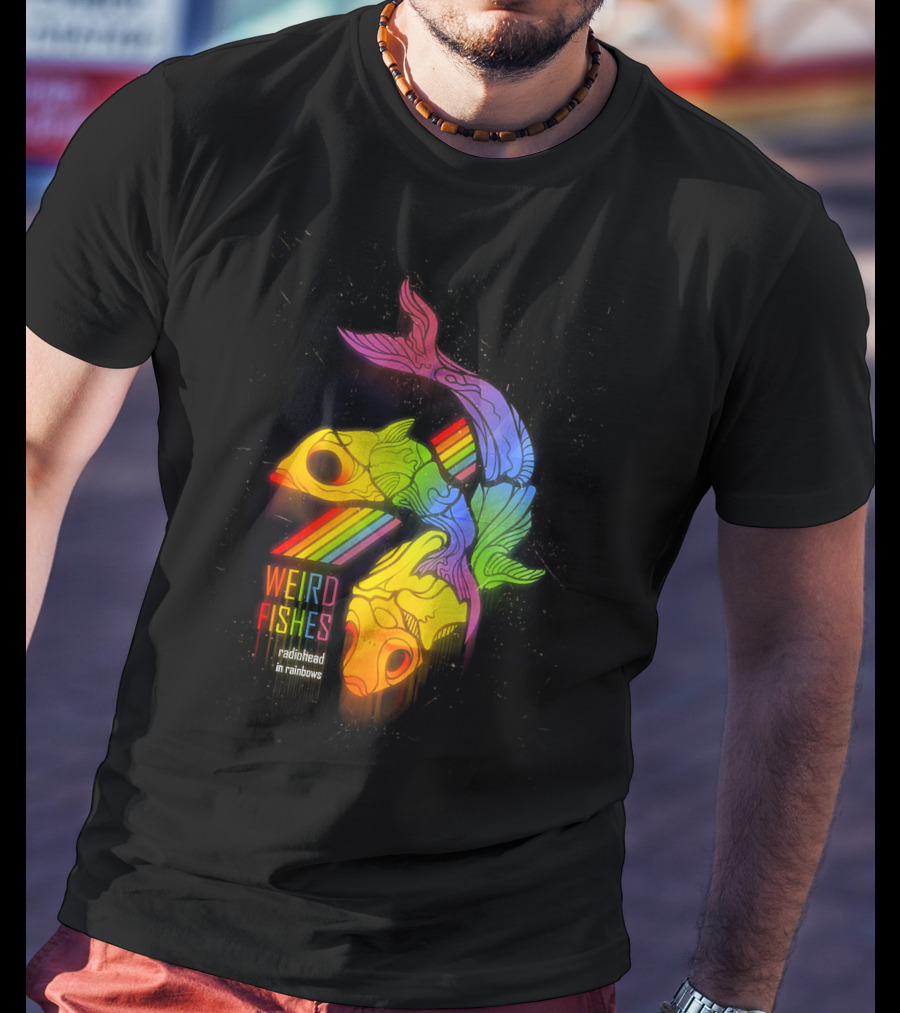 Weird Fishes Radiohead In Rainbows T-Shirt
