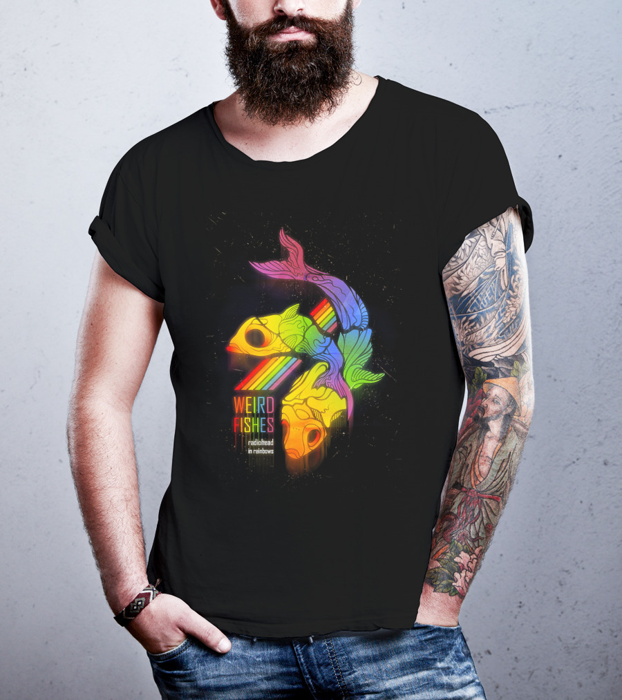 Weird Fishes Radiohead In Rainbows T-Shirt