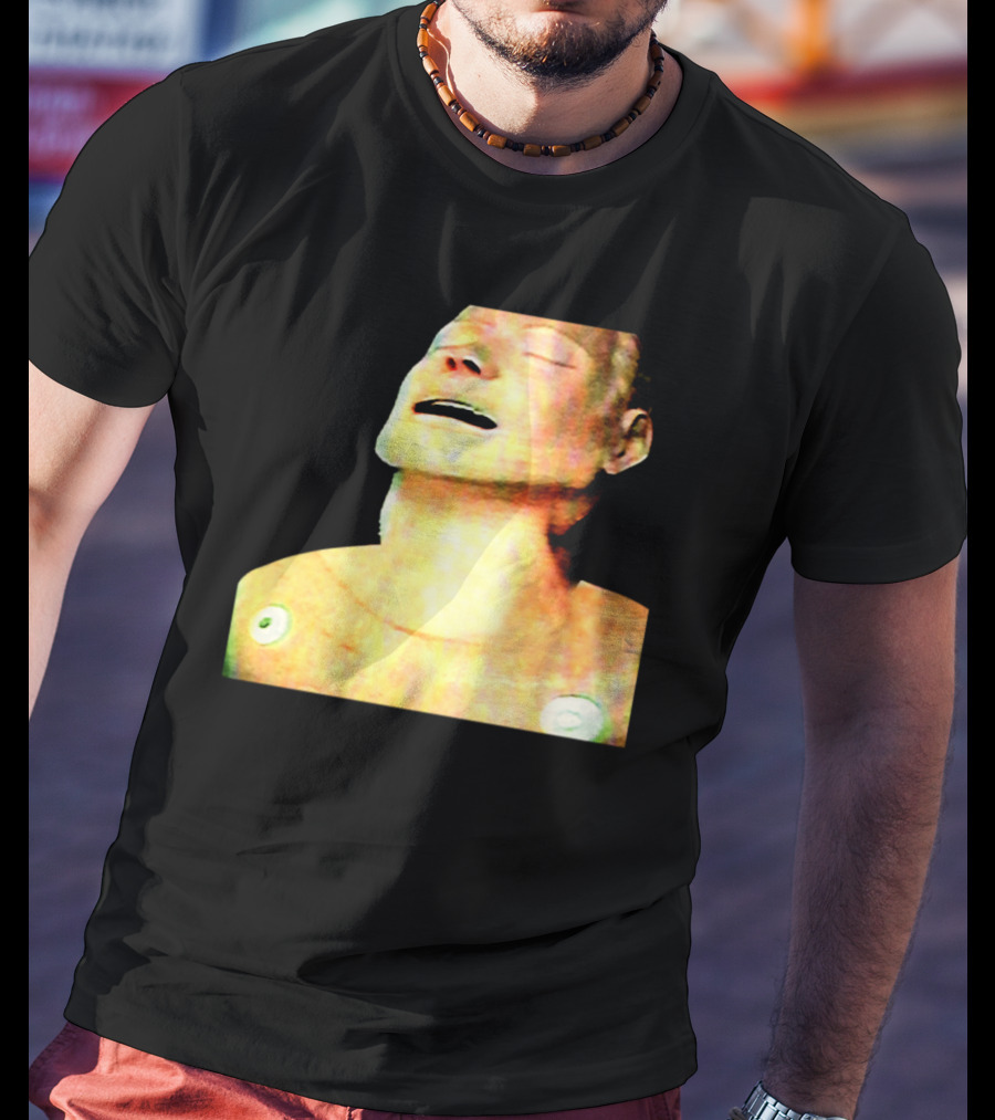 Cpr Training Manikin With Electrodes T-Shirt
