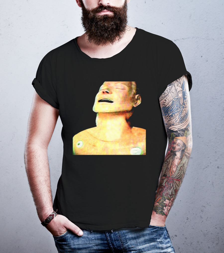 Cpr Training Manikin With Electrodes T-Shirt