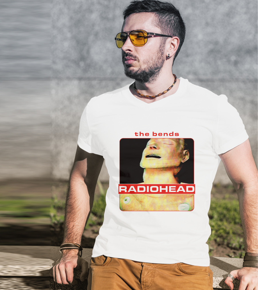 The Bends Radiohead Album Cover Iconic Art T-Shirt