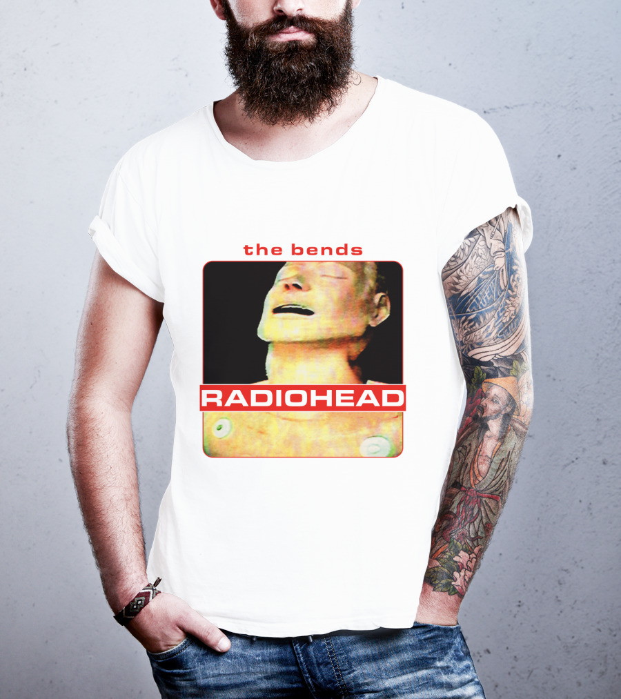 The Bends Radiohead Album Cover Iconic Art T-Shirt