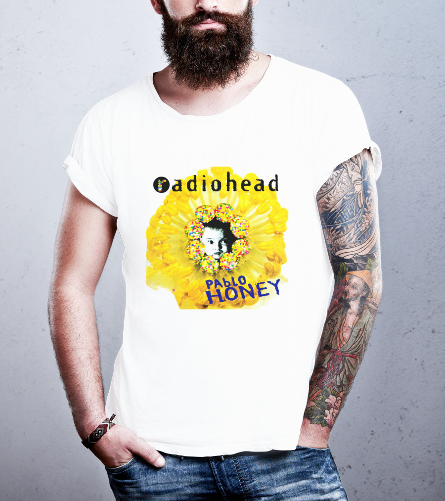 Radiohead Pablo Honey Album Cover Art T-Shirt