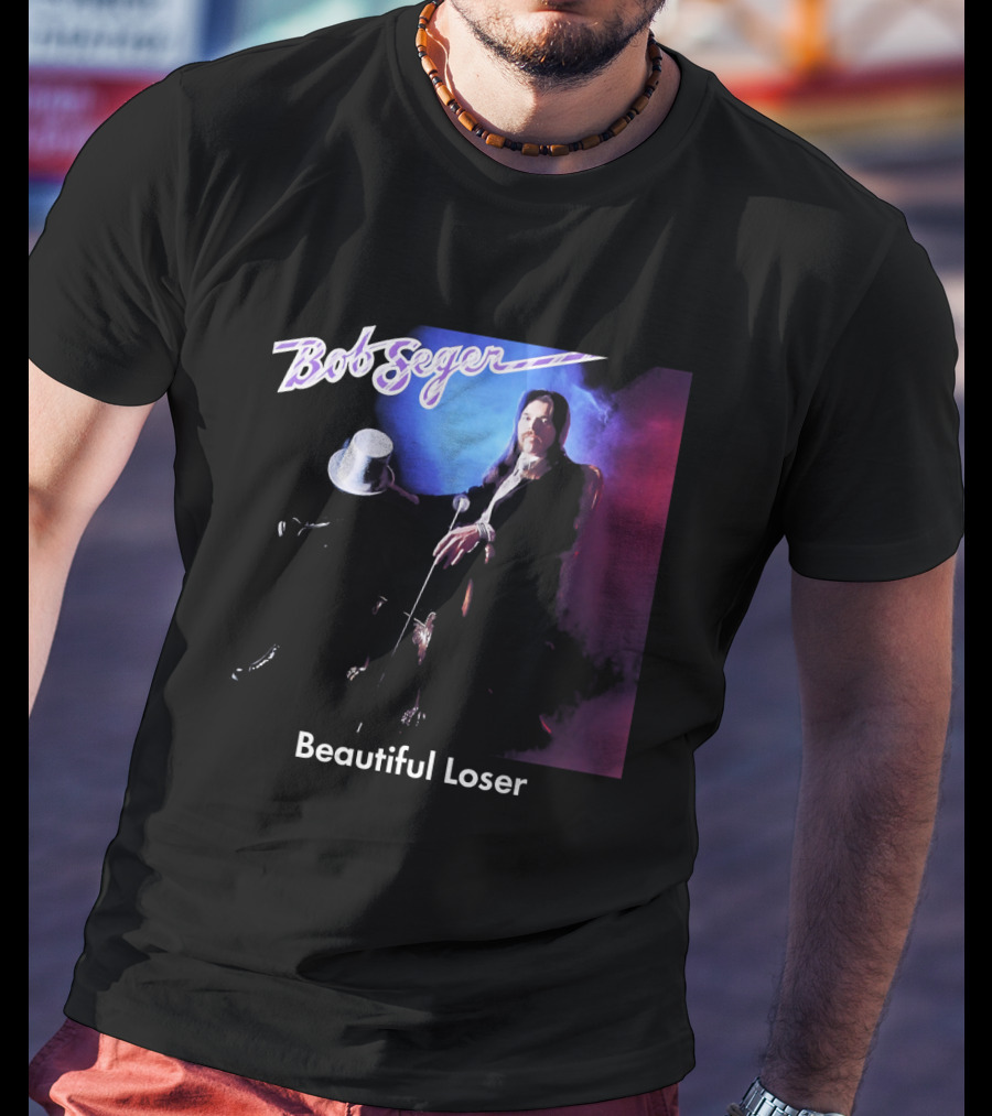 Bob Seger Beautiful Loser Album Cover T-Shirt