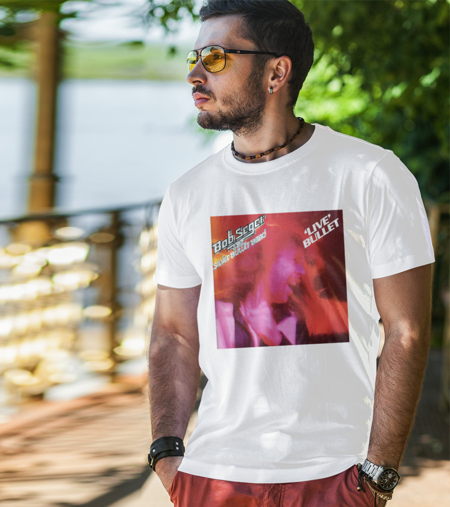 Bob Seger And The Silver Bullet Band 'Live' Bullet T-Shirt