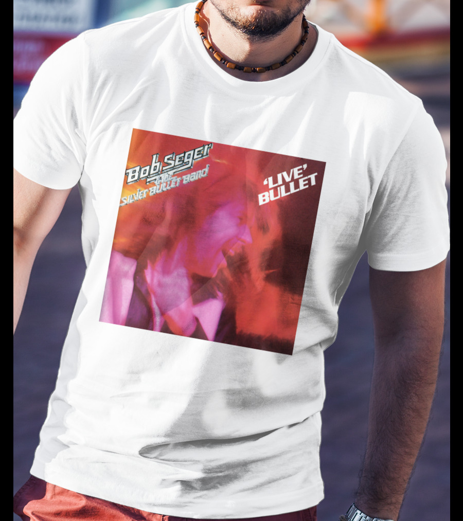 Bob Seger And The Silver Bullet Band 'Live' Bullet T-Shirt