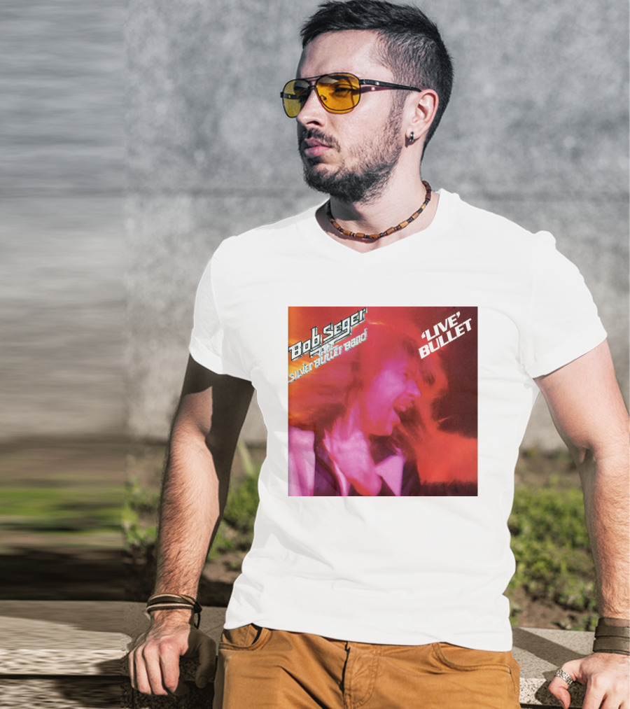 Bob Seger And The Silver Bullet Band 'Live' Bullet T-Shirt