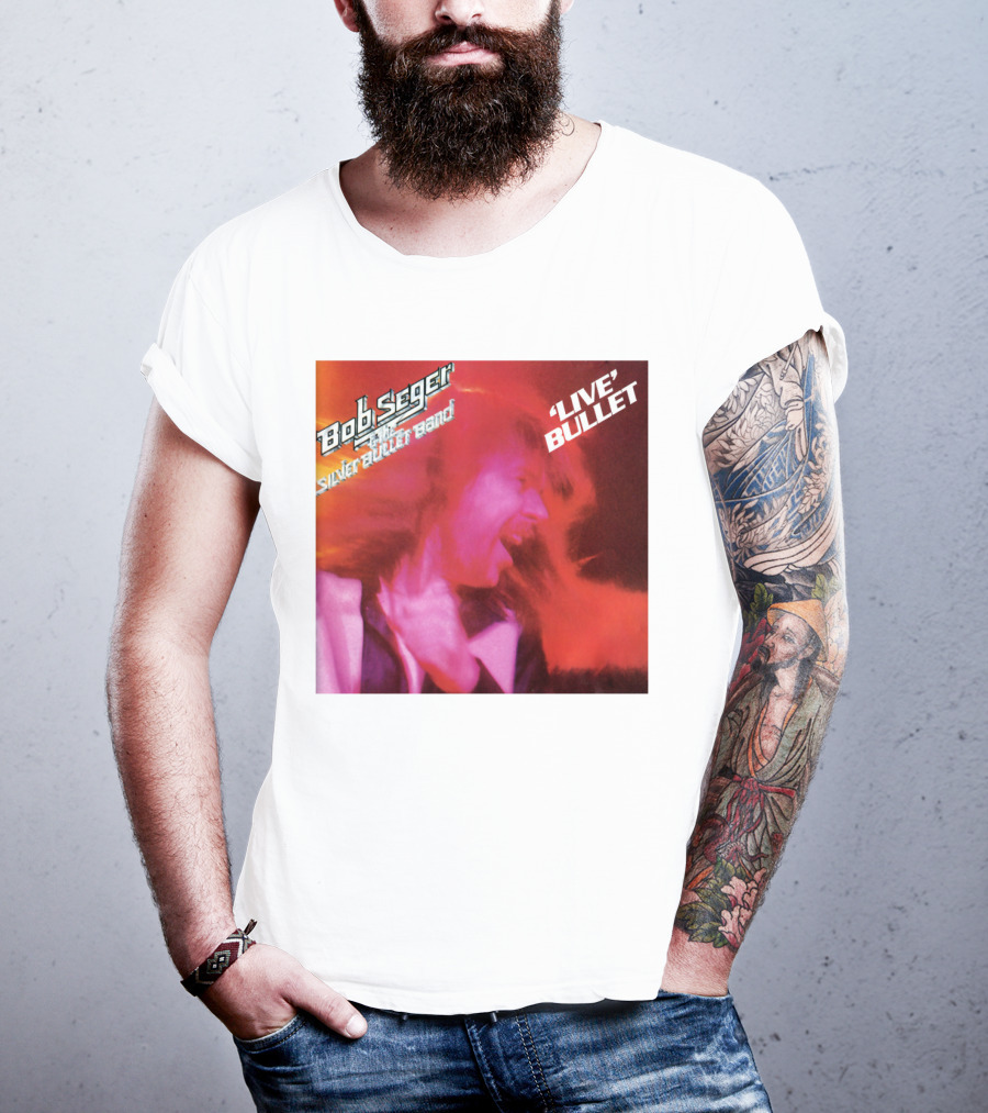 Bob Seger And The Silver Bullet Band 'Live' Bullet T-Shirt
