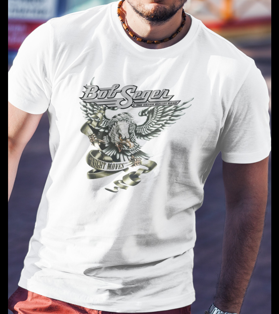 Bob Seger & The Silver Bullet Band Night Moves Eagle T-Shirt