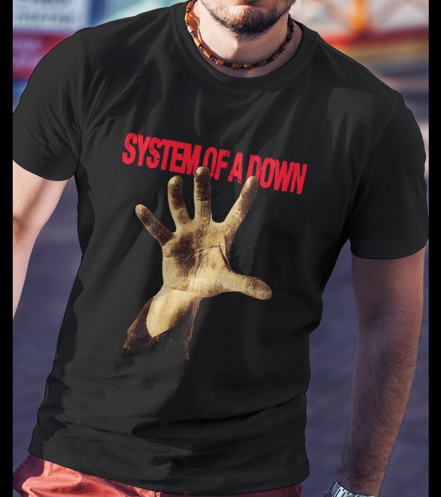 System Of A Down Hand Iconic Album Art T-Shirt