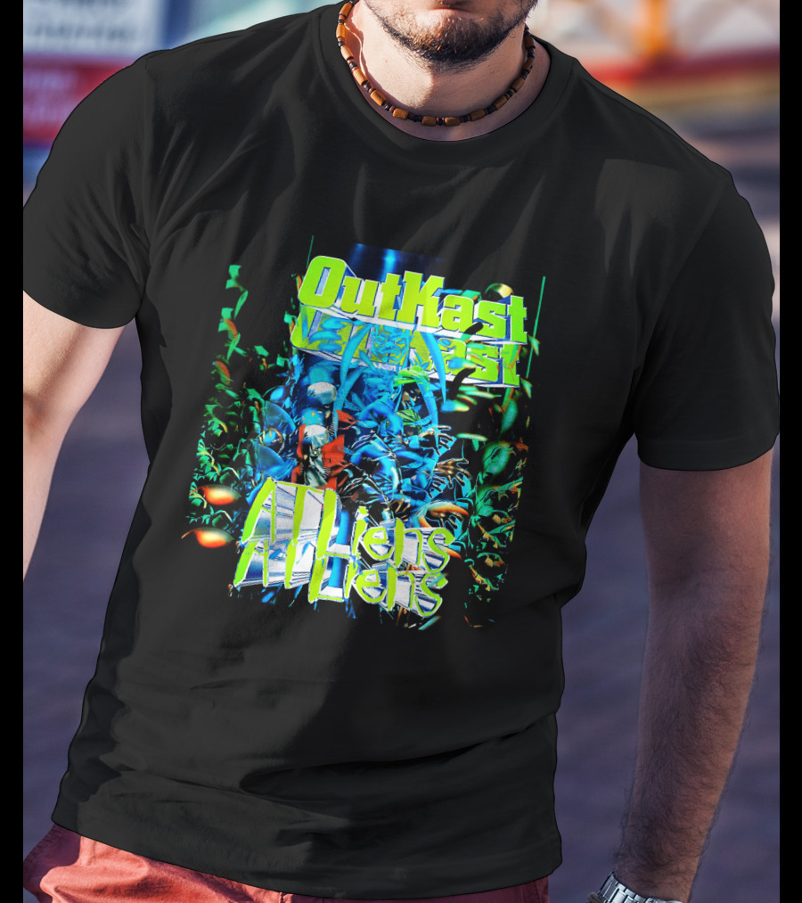 Outkast Atliens Alien Theme T-Shirt
