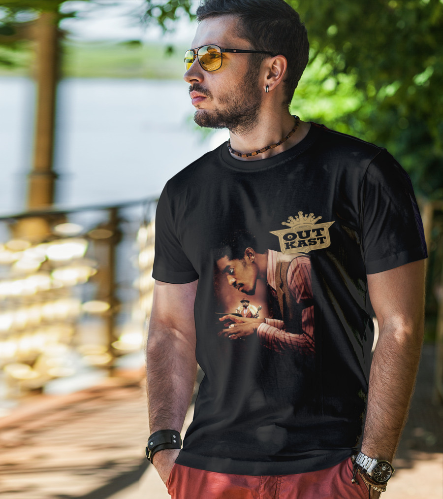 Outkast Classic Album Imagery With Crown T-Shirt