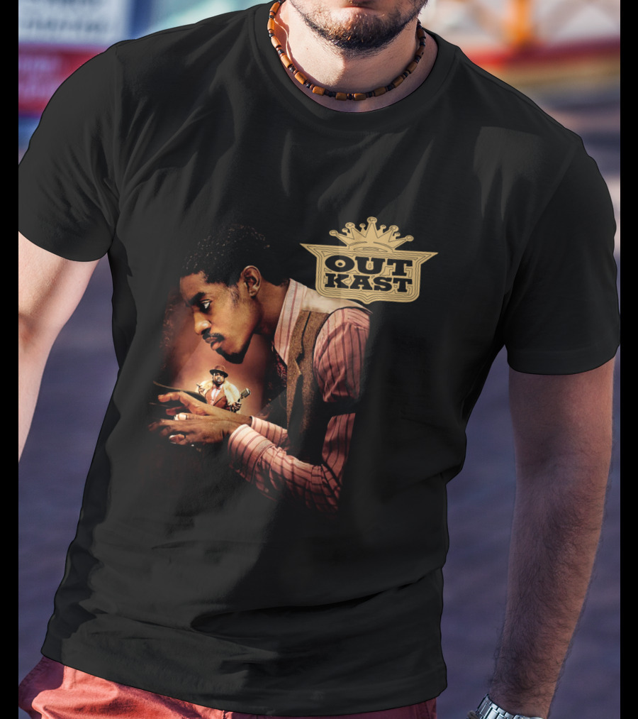Outkast Classic Album Imagery With Crown T-Shirt