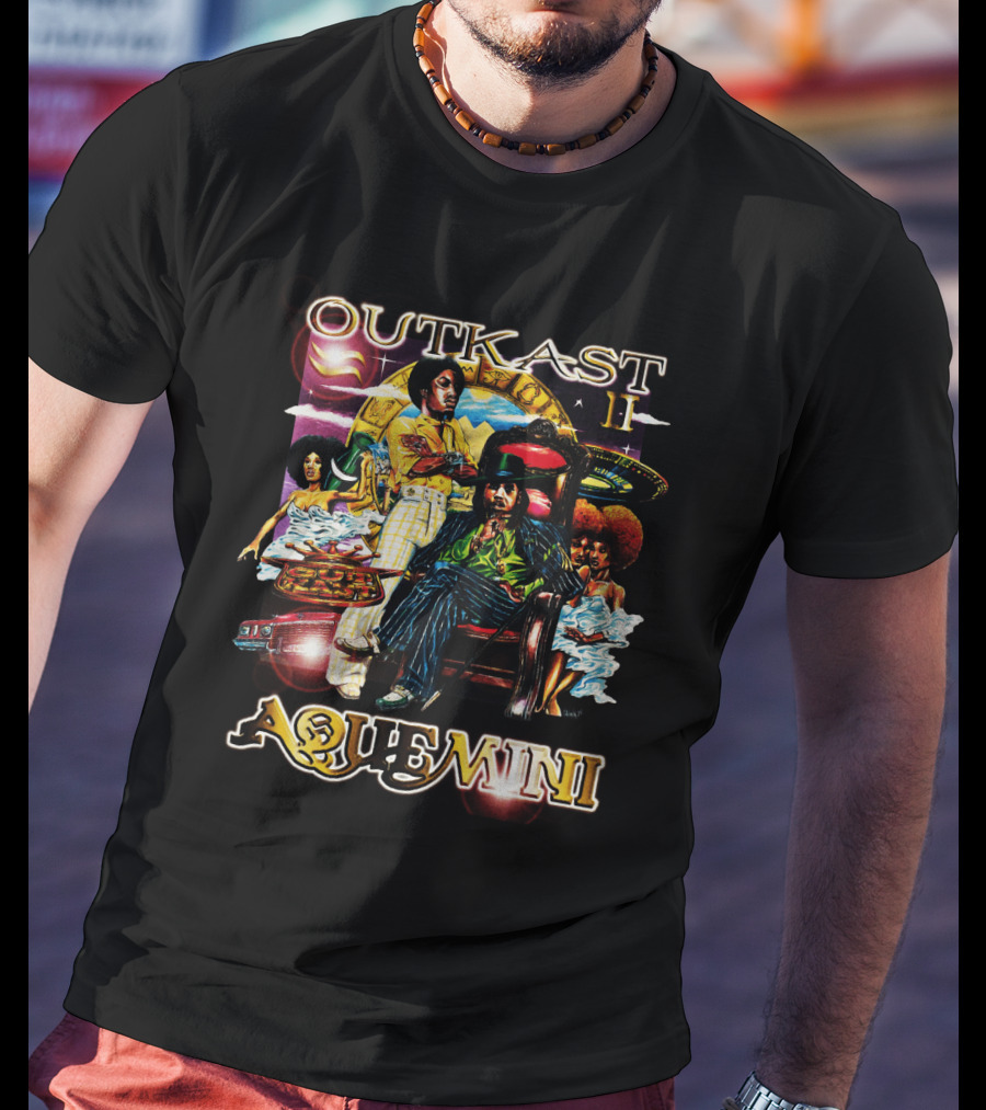 Outkast Aquemini Album Cover Art T-Shirt