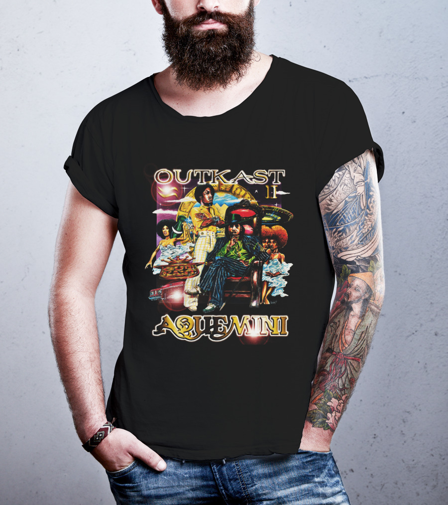 Outkast Aquemini Album Cover Art T-Shirt