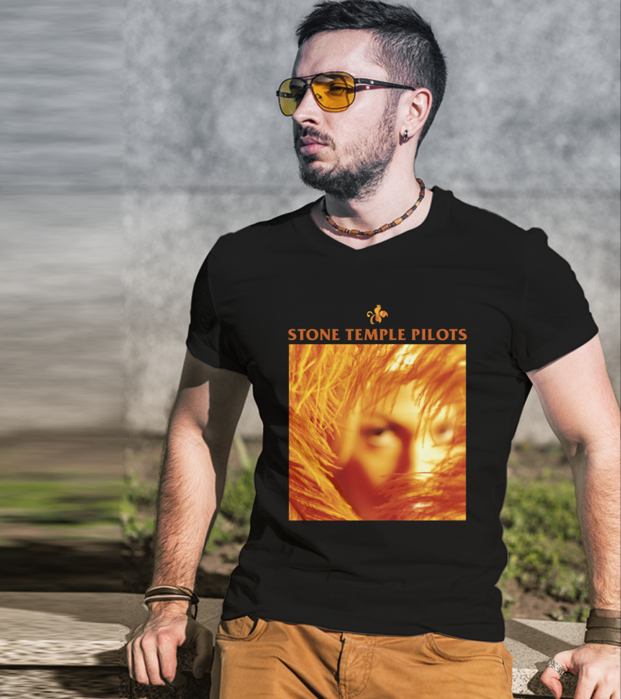 Stone Temple Pilots Stp 7 Cover Art T-Shirt