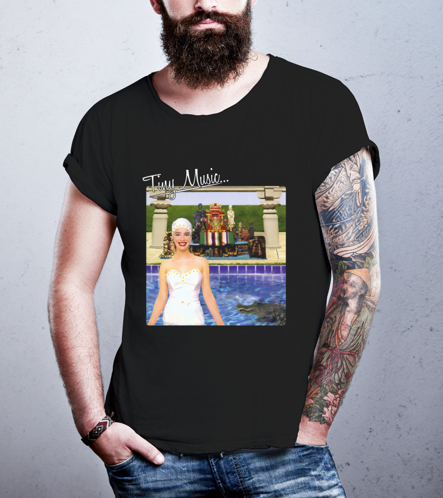 Tiny Music... Spaß Im Schwimmbad Mit Stp Cover Collage T-Shirt