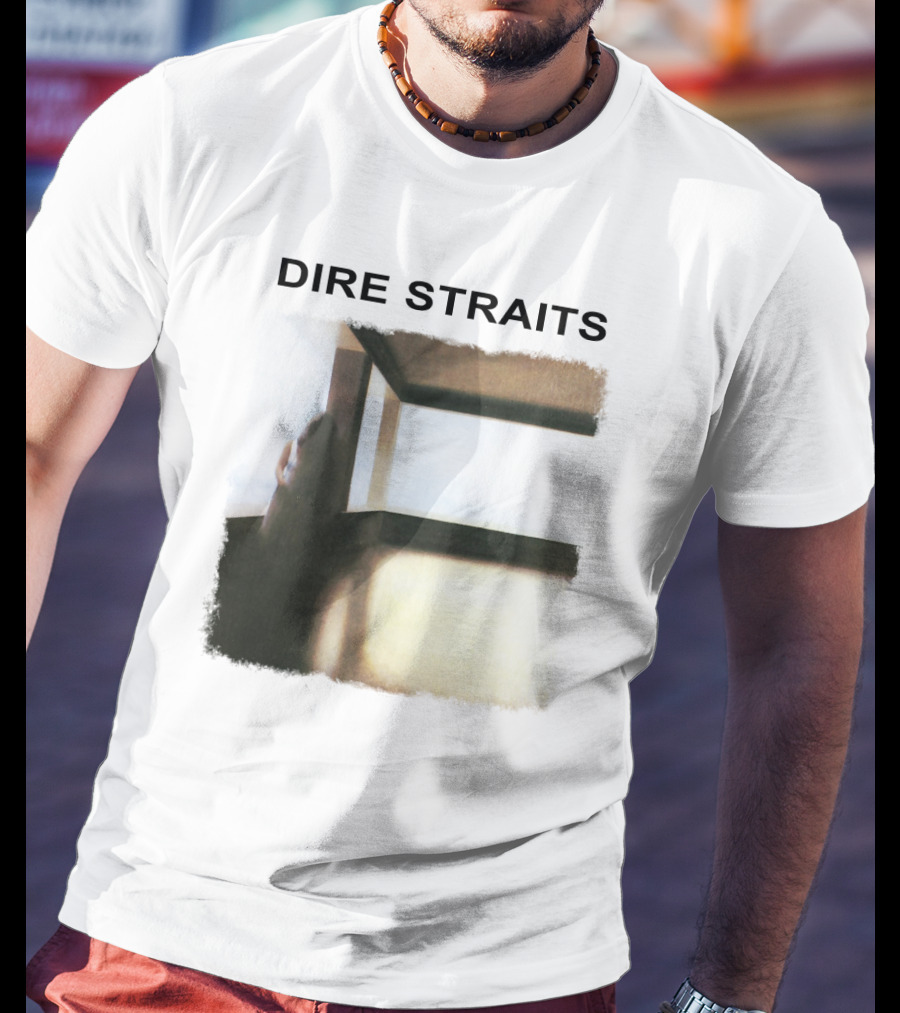 Dire Straits Album Art Minimalist Abstract T-Shirt
