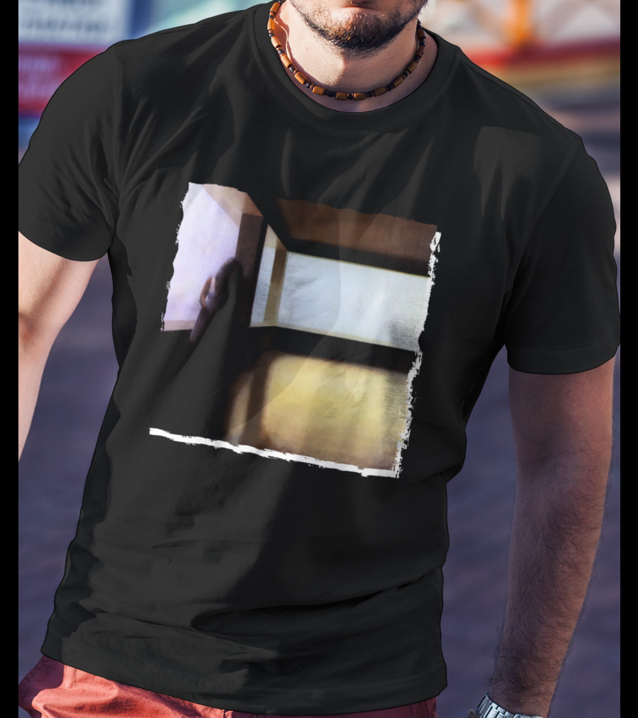 Mysterious Shadow By The Window T-Shirt