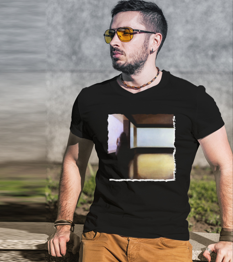 Mysterious Shadow By The Window T-Shirt