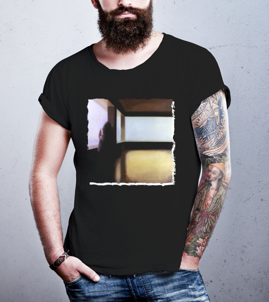 Mysterious Shadow By The Window T-Shirt