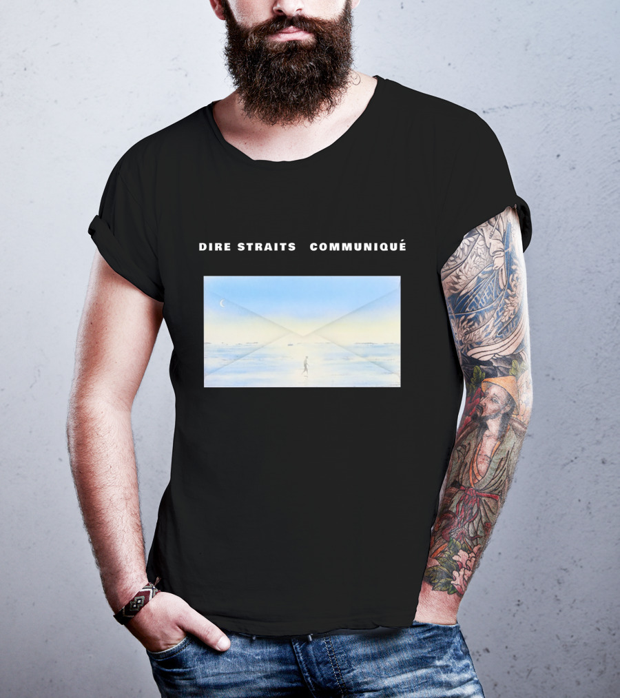 Dire Straits Communiqué Album Cover Artwork T-Shirt