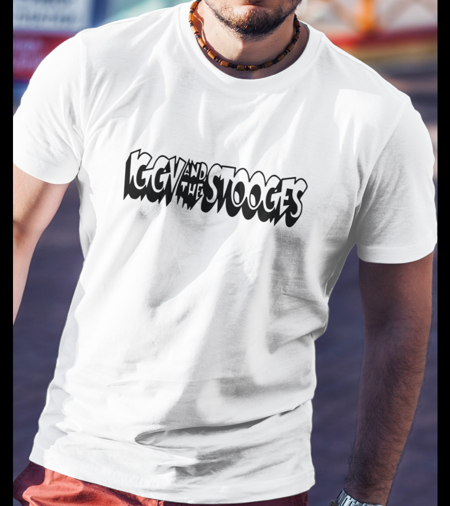 Iggy And The Stooges 21 Classic Logo Tsg T-Shirt