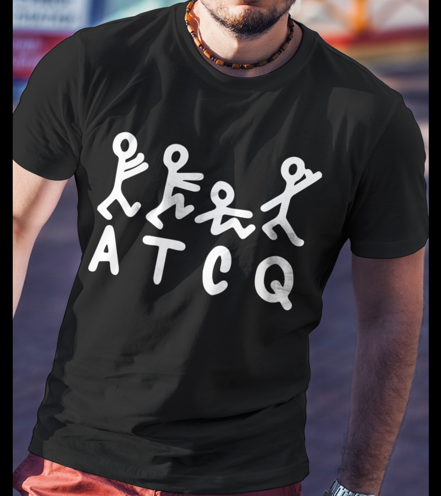 Atcq Stick Figures Dance Sequence T-Shirt