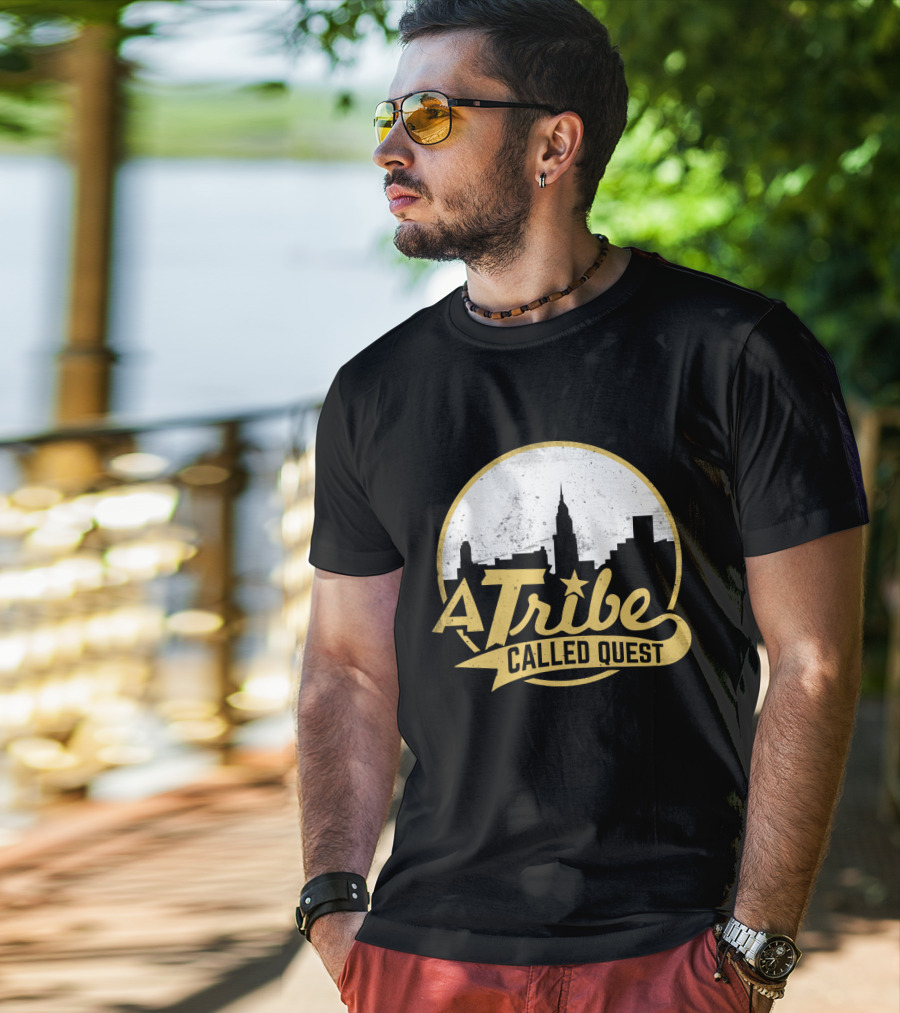 A Tribe Called Quest New York Skyline Silhouette T-Shirt
